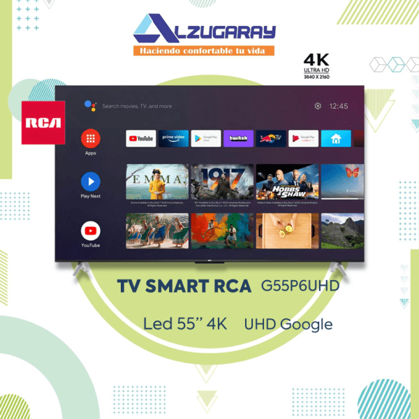 TV RCA LED 55" G55P6UHD SMART 4K UHD GOOGLE (8713)