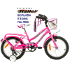 Bicicleta Halley 19058 Playera Rodado 16 Canasto (1155)