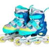 Roller Patin En Linea Extensible Con Luces Rll170 B