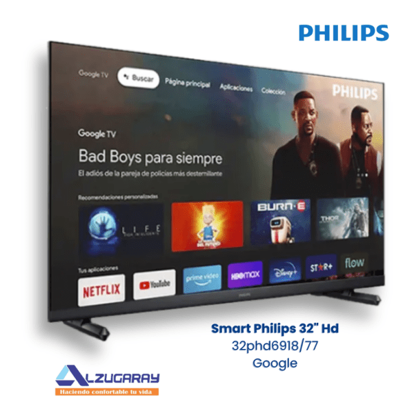 Smart Philips 32 Hd 32phd6918/77 Google (9745)