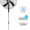 Ventilador Liliana 24 De Pie Vphp-2416 Negro 120w (8849) - Imagen 4