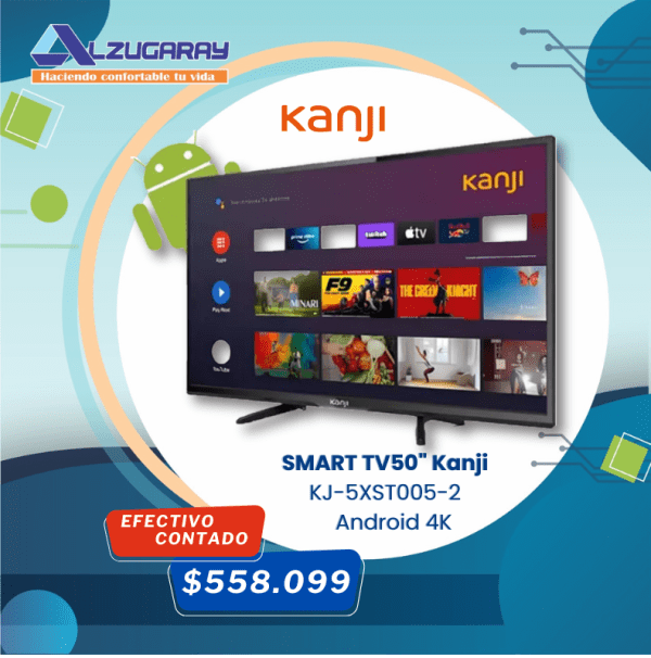 Smart TV de 50" Kanji KJ-5XST005-2 (8612)