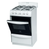 Cocina Escorial Palace Cristal a G/E  4 hornallas blanca (2520) - Imagen 2