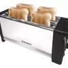 Tostadora Electrica Westinghouse 4 Rodajas 6 Niveles 1400w ! Color Plateado - Imagen 2