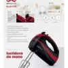 Batidora De Mano Ultracomb 500w Bm2608 (997) - Imagen 6