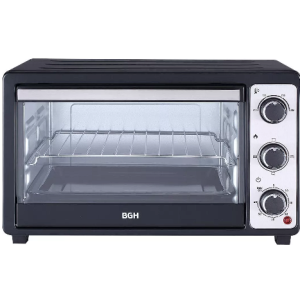 Horno Electrico De Mesa Bgh Duo Bhe30m23n 30l 1500w Negro