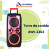 Torre De Sonido Aiwa Bluetooth Carry On 12500w Aw-t2303 (9150)