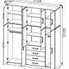 Placard Orlandi 2 Cpos 1.75 X 2.10 10p 4c L/nordica Wengue (9183) - Imagen 3