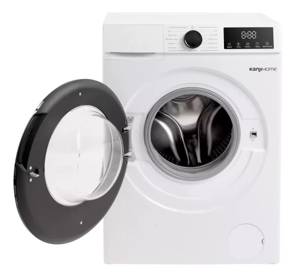 Lavarropa Kanji Home 6kg Inverter Kjh-wmcfwt Blanco (2252) - Imagen 2