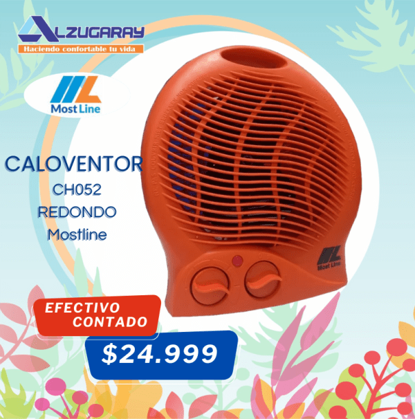 Caloventor Mostline Ch052 Redondo Agregar a favoritos (221)