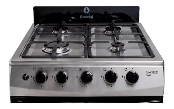 Cocina Escorial Master Style Fundición Multigas 56cm Inox (2515) - Imagen 3