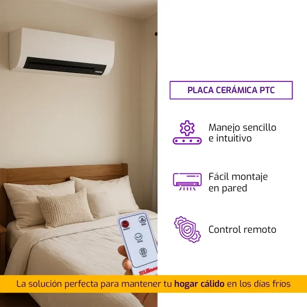 Liliana turbocalefactor tipo split confortromm Cw800 (1465) - Imagen 3