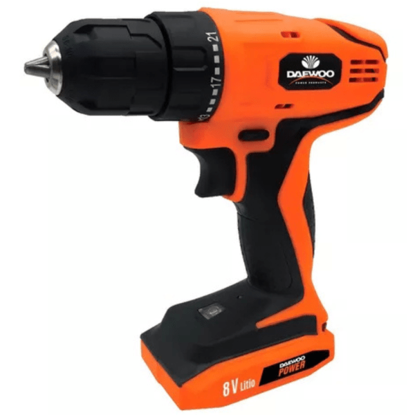 Taladro Atornillador Inalambrico Daewoo 8v Dacd325 (6901) - Imagen 4
