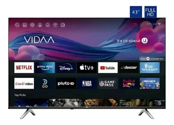 Smart Tv Bgh 43 B4325fh5 Full Hd Vidaa (8549) - Imagen 2